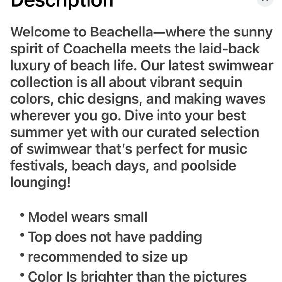 Orange Floral Bikini Top - Picture 2 of 2